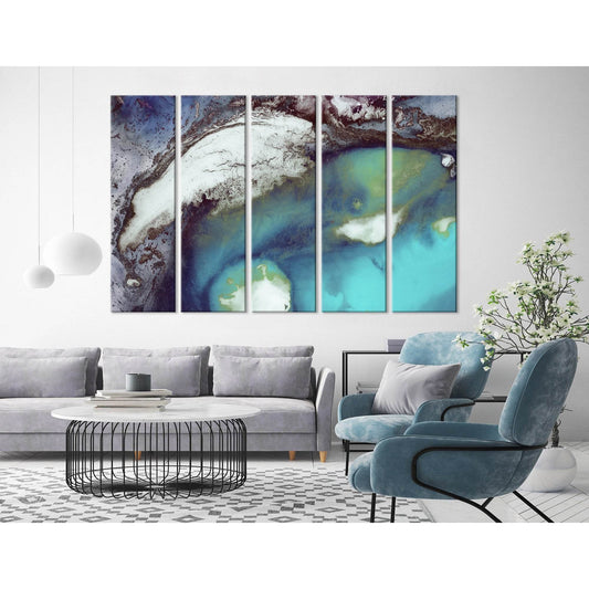 Mountains Near The Ocean №04284 Ready to Hang Canvas PrintCanvas art arrives ready to hang, with hanging accessories included and no additional framing required. Every canvas print is hand-crafted, made on-demand at our workshop and expertly stretched aro