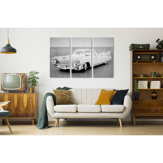 Stunning retro car №D2834 Ready to Hang Canvas PrintCanvas art arrives ready to hang, with hanging accessories included and no additional framing required. Every canvas print is hand-crafted, made on-demand at our workshop and expertly stretched around 10