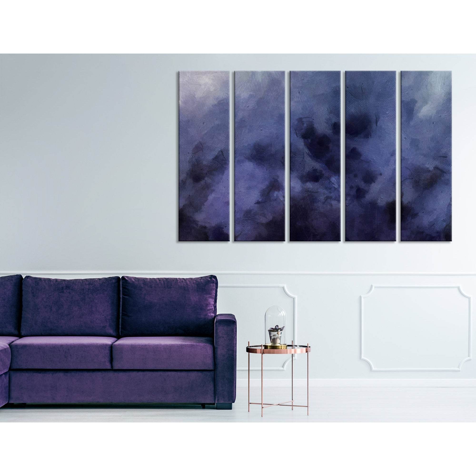 Purple Fog Abstract №04363 Ready to Hang Canvas PrintCanvas art arrives ready to hang, with hanging accessories included and no additional framing required. Every canvas print is hand-crafted, made on-demand at our workshop and expertly stretched around 1