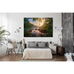 Colorful sunset №D1221 Ready to Hang Canvas PrintCanvas art arrives ready to hang, with hanging accessories included and no additional framing required. Every canvas print is hand-crafted, made on-demand at our workshop and expertly stretched around 100%