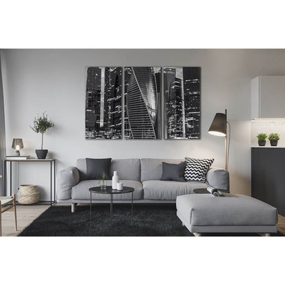 Moscow city №D2835 Ready to Hang Canvas PrintCanvas art arrives ready to hang, with hanging accessories included and no additional framing required. Every canvas print is hand-crafted, made on-demand at our workshop and expertly stretched around 100% Nort