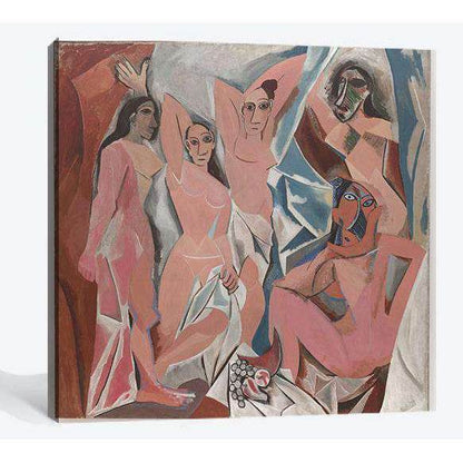 Pablo Picasso, Les Demoiselles d'Avignon - Ready to Hang Canvas PrintCanvas art arrives ready to hang, with hanging accessories included and no additional framing required. Every canvas print is hand-crafted, made on-demand at our workshop and expertly st