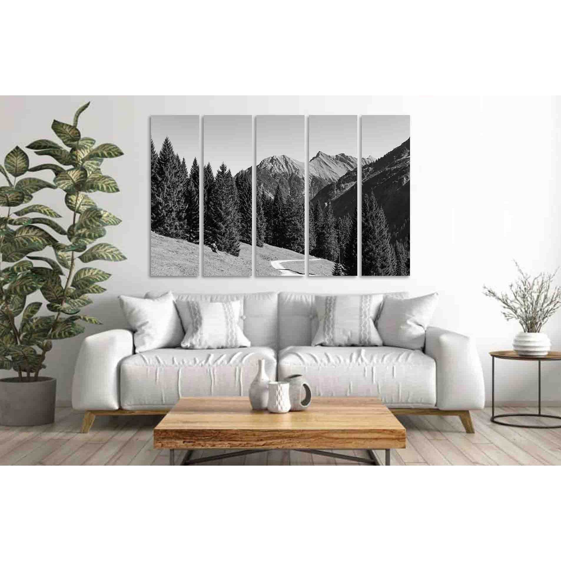 Dense forest in the mountains №D2818 Ready to Hang Canvas PrintCanvas art arrives ready to hang, with hanging accessories included and no additional framing required. Every canvas print is hand-crafted, made on-demand at our workshop and expertly stretche