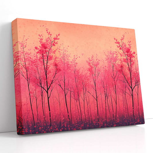 Coral Forest Canvas Print