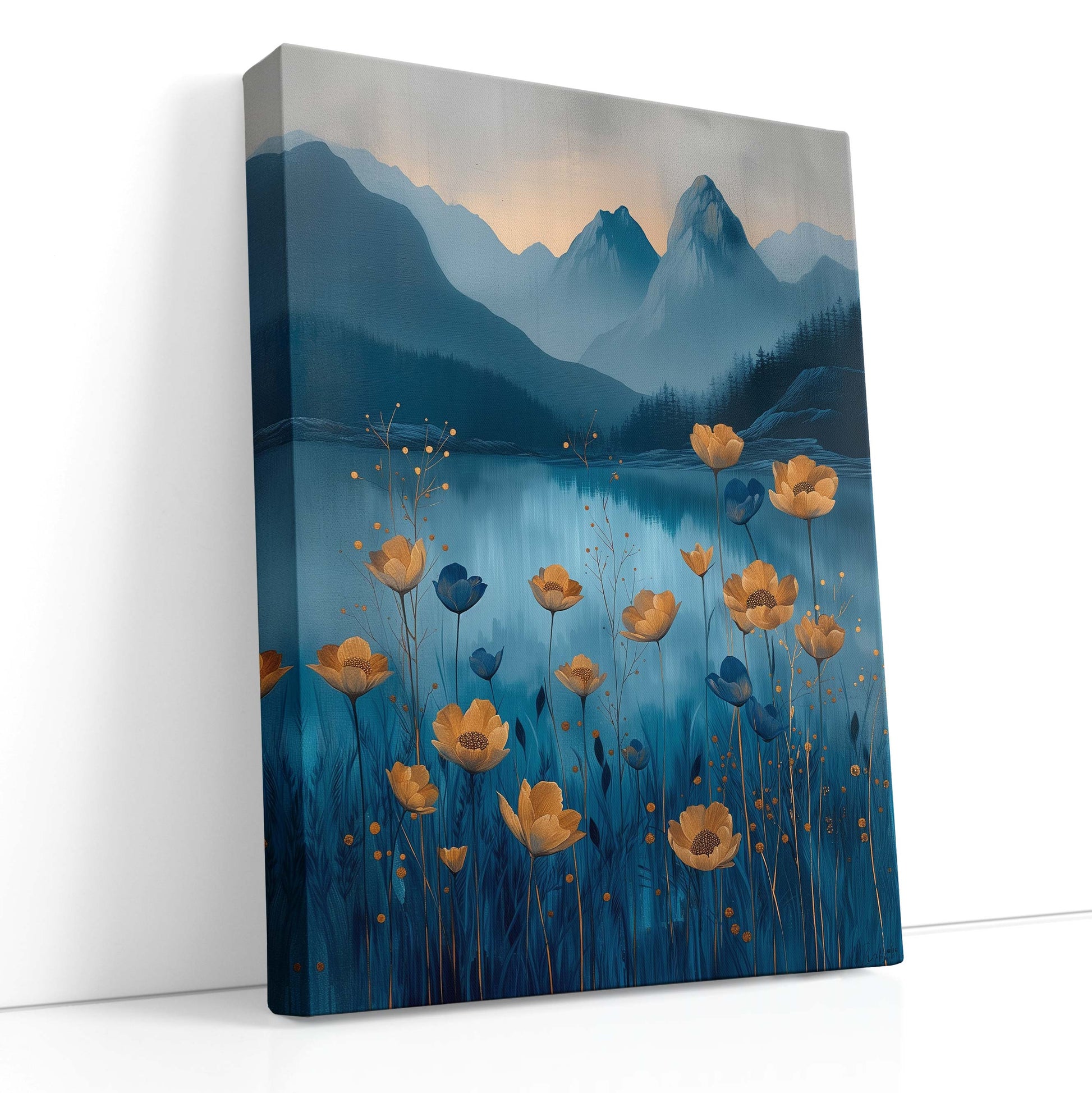 Tranquil Lake Canvas Print