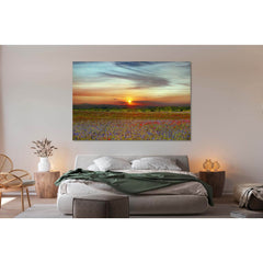 Landscape with sunset №D1241 Ready to Hang Canvas PrintCanvas art arrives ready to hang, with hanging accessories included and no additional framing required. Every canvas print is hand-crafted, made on-demand at our workshop and expertly stretched around