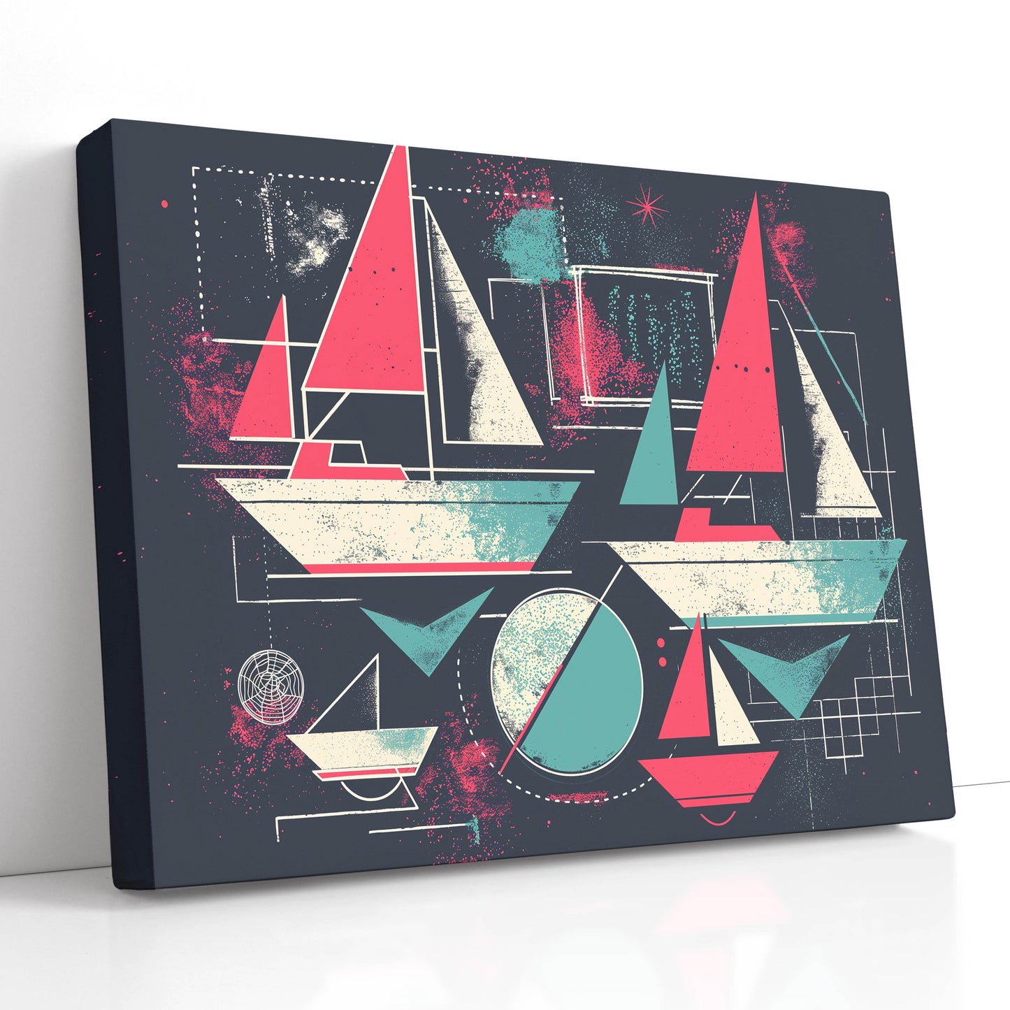 Canvas Print Sailboats