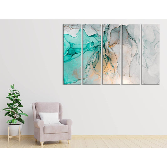 Soft Colorful Abstract №04347 Ready to Hang Canvas PrintCanvas art arrives ready to hang, with hanging accessories included and no additional framing required. Every canvas print is hand-crafted, made on-demand at our workshop and expertly stretched aroun