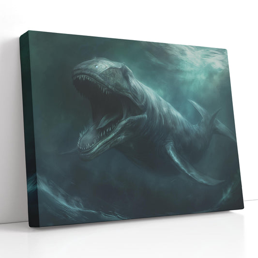 Oceanic Beast Canvas Print