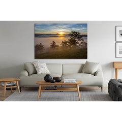 Dawn in the fog №D1753 Ready to Hang Canvas PrintCanvas art arrives ready to hang, with hanging accessories included and no additional framing required. Every canvas print is hand-crafted, made on-demand at our workshop and expertly stretched around 100%