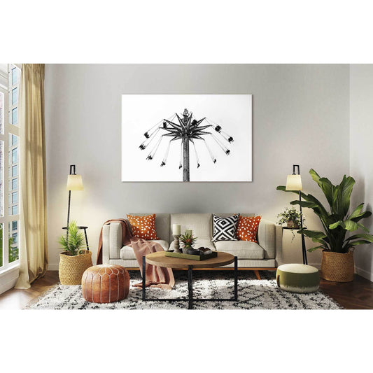 Roller coast №D2841 Ready to Hang Canvas PrintCanvas art arrives ready to hang, with hanging accessories included and no additional framing required. Every canvas print is hand-crafted, made on-demand at our workshop and expertly stretched around 100% Nor