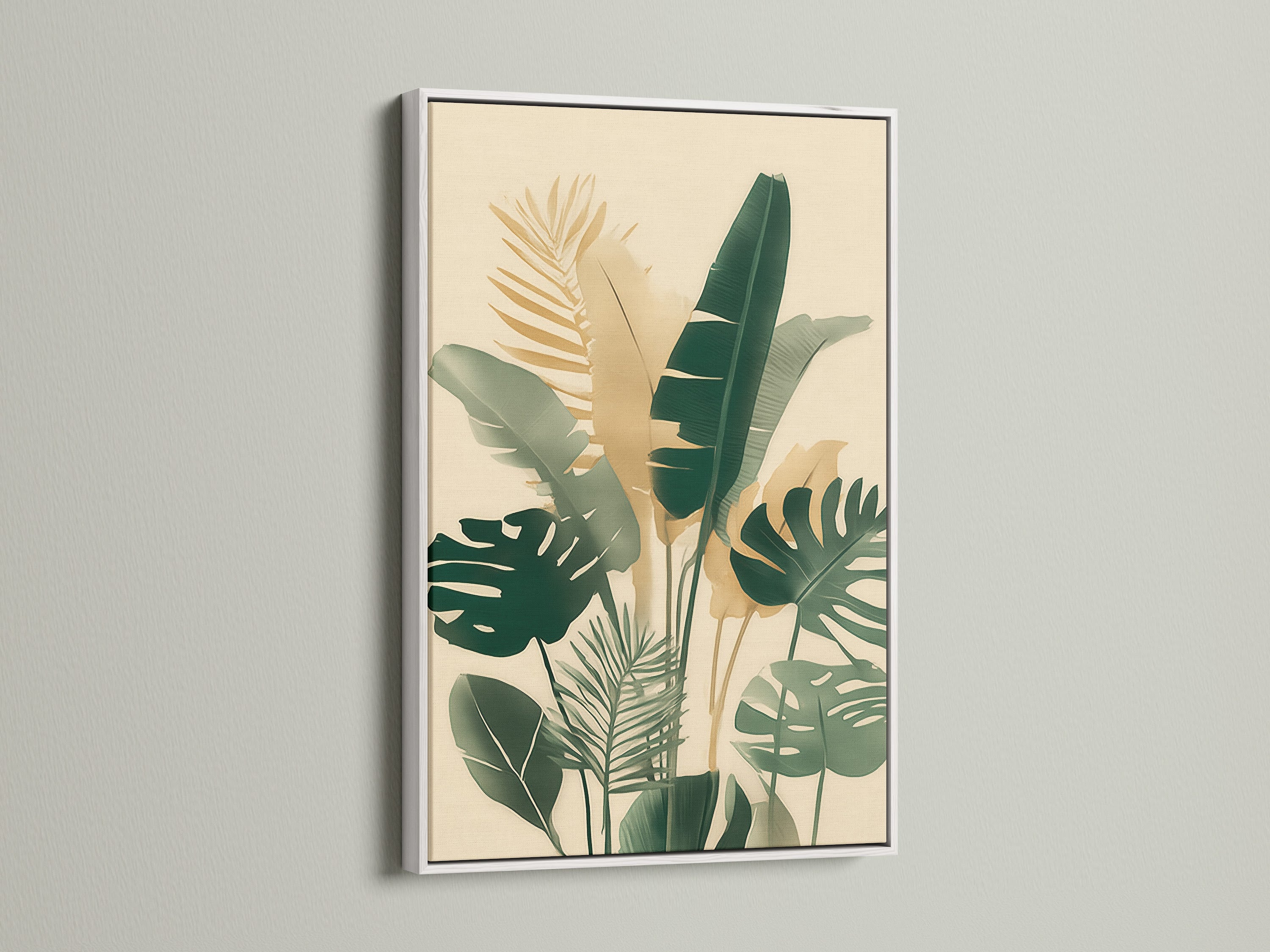 Artwork in a white frame. A botanical illustration is showcased in a clean white frame. The white frame offers a fresh and modern look. White frames provide a versatile backdrop for art. Explore artwork framed in white.