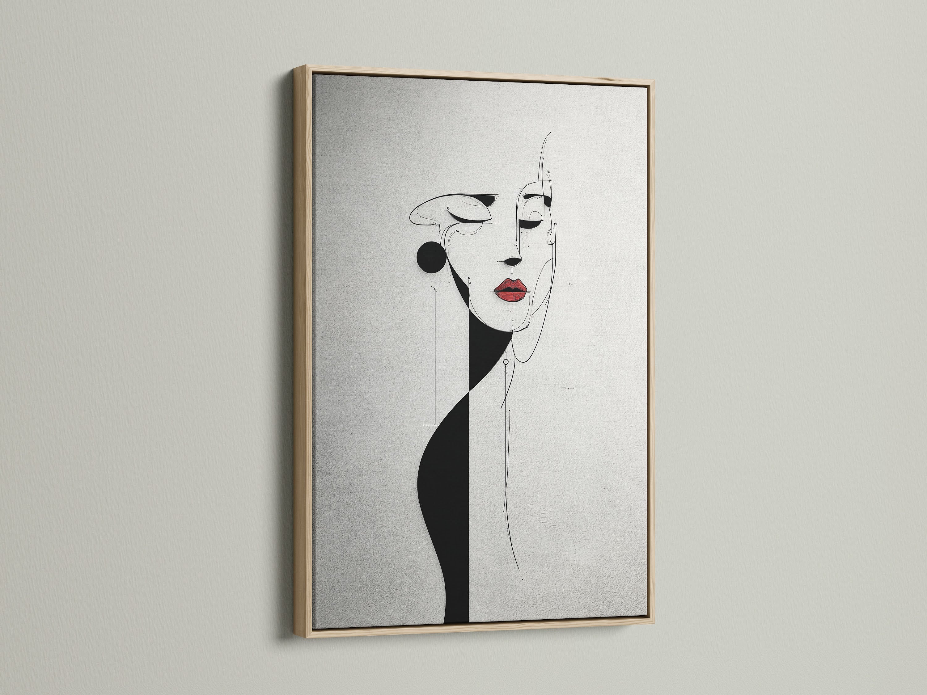 View a stunning oak frame option. This frame enhances any artwork. Its natural wood grain adds warmth. Perfect for a rustic or contemporary interior. Explore how an oak frame can transform your art. Choose oak for timeless elegance and durability.