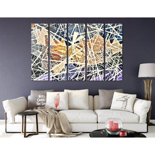 Egyptian Pyramids Abstract №04341 Ready to Hang Canvas PrintCanvas art arrives ready to hang, with hanging accessories included and no additional framing required. Every canvas print is hand-crafted, made on-demand at our workshop and expertly stretched a