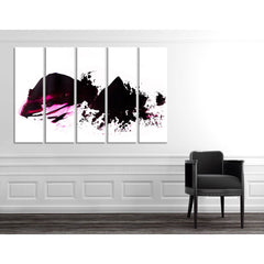 Black Mountains Abstract №04392 Ready to Hang Canvas PrintCanvas art arrives ready to hang, with hanging accessories included and no additional framing required. Every canvas print is hand-crafted, made on-demand at our workshop and expertly stretched aro