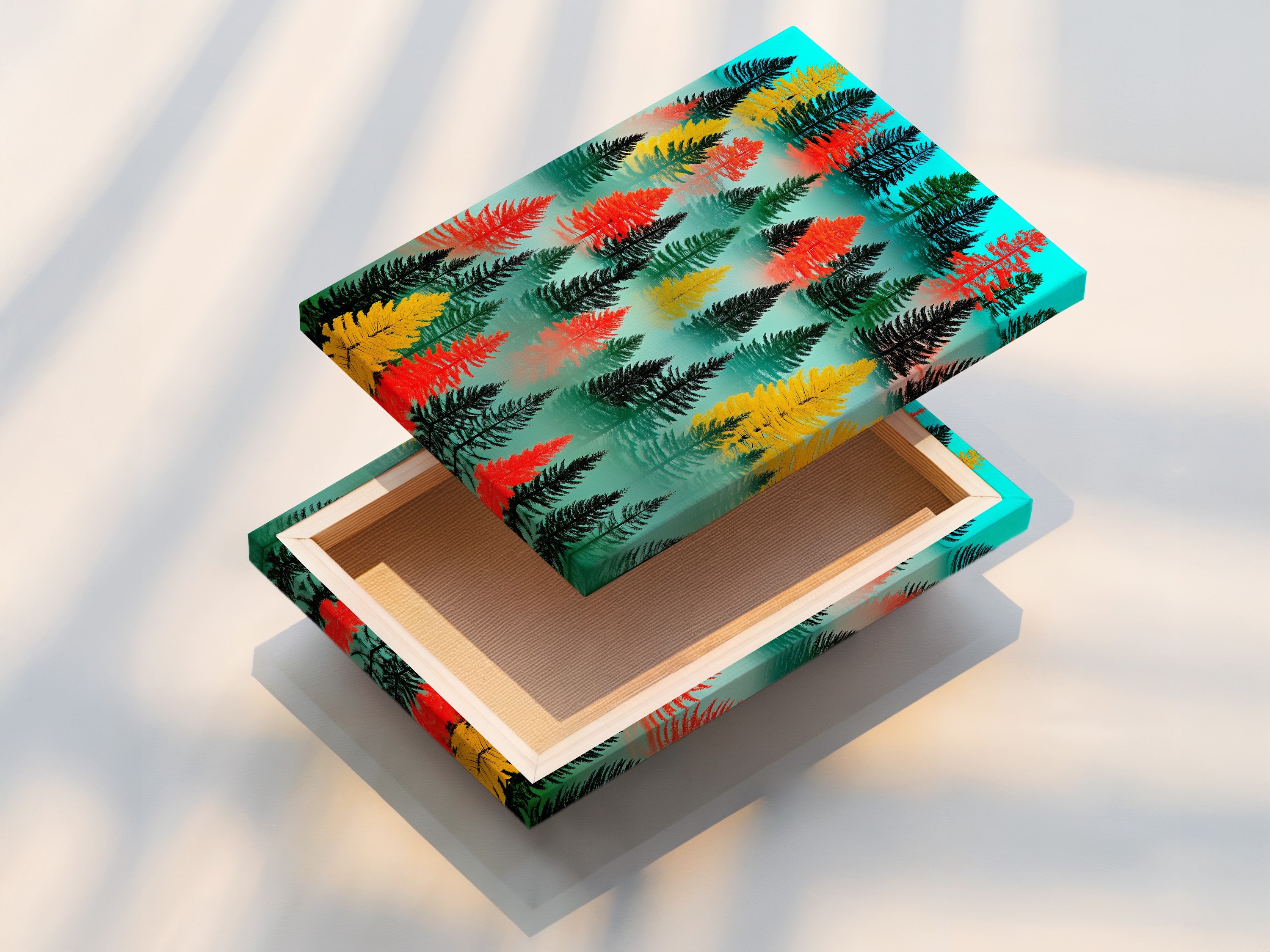 This is a stretched canvas print ready to hang. The artwork wraps around the frame for a seamless look. Enjoy a gallery-quality piece in your home. The stretched canvas print is durable and long-lasting. Transform your space with this stunning piece of art.