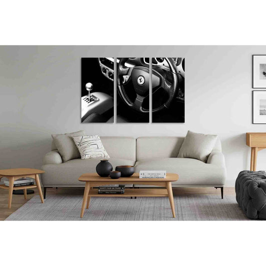 Interior of the car №D2827 Ready to Hang Canvas PrintCanvas art arrives ready to hang, with hanging accessories included and no additional framing required. Every canvas print is hand-crafted, made on-demand at our workshop and expertly stretched around 1