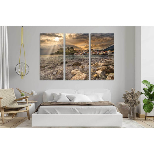 Parga №D1223 Ready to Hang Canvas PrintCanvas art arrives ready to hang, with hanging accessories included and no additional framing required. Every canvas print is hand-crafted, made on-demand at our workshop and expertly stretched around 100% North Amer