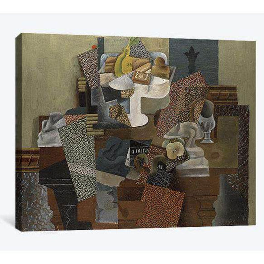 Pablo Picasso, Nature morte au compotier - Canvas printCanvas art arrives ready to hang, with hanging accessories included and no additional framing required. Every canvas print is hand-crafted, made on-demand at our workshop and expertly stretched around