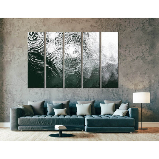 White Circle Abstract №04359 Ready to Hang Canvas PrintCanvas art arrives ready to hang, with hanging accessories included and no additional framing required. Every canvas print is hand-crafted, made on-demand at our workshop and expertly stretched around