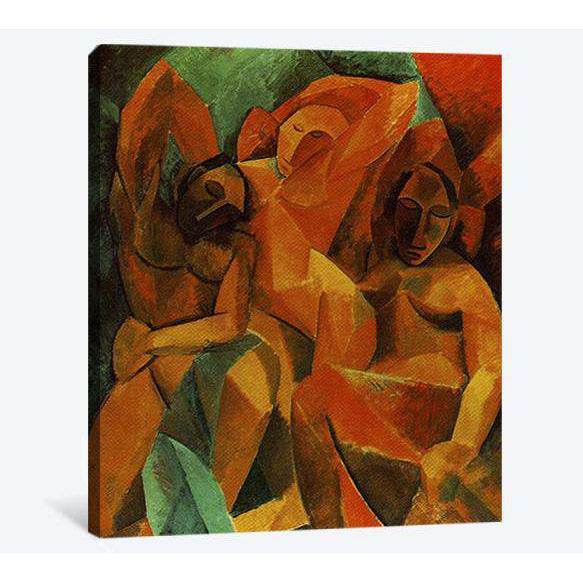 Pablo Picasso, three women - Ready to Hang Canvas PrintCanvas art arrives ready to hang, with hanging accessories included and no additional framing required. Every canvas print is hand-crafted, made on-demand at our workshop and expertly stretched around