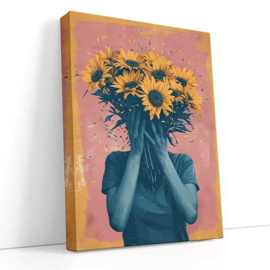 Sunflower Identity Wall Art