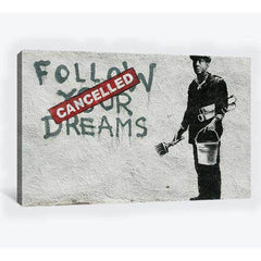 Banksy Chinatown - Ready to Hang Canvas PrintCanvas art arrives ready to hang, with hanging accessories included and no additional framing required. Every canvas print is hand-crafted, made on-demand at our workshop and expertly stretched around 100% Nort