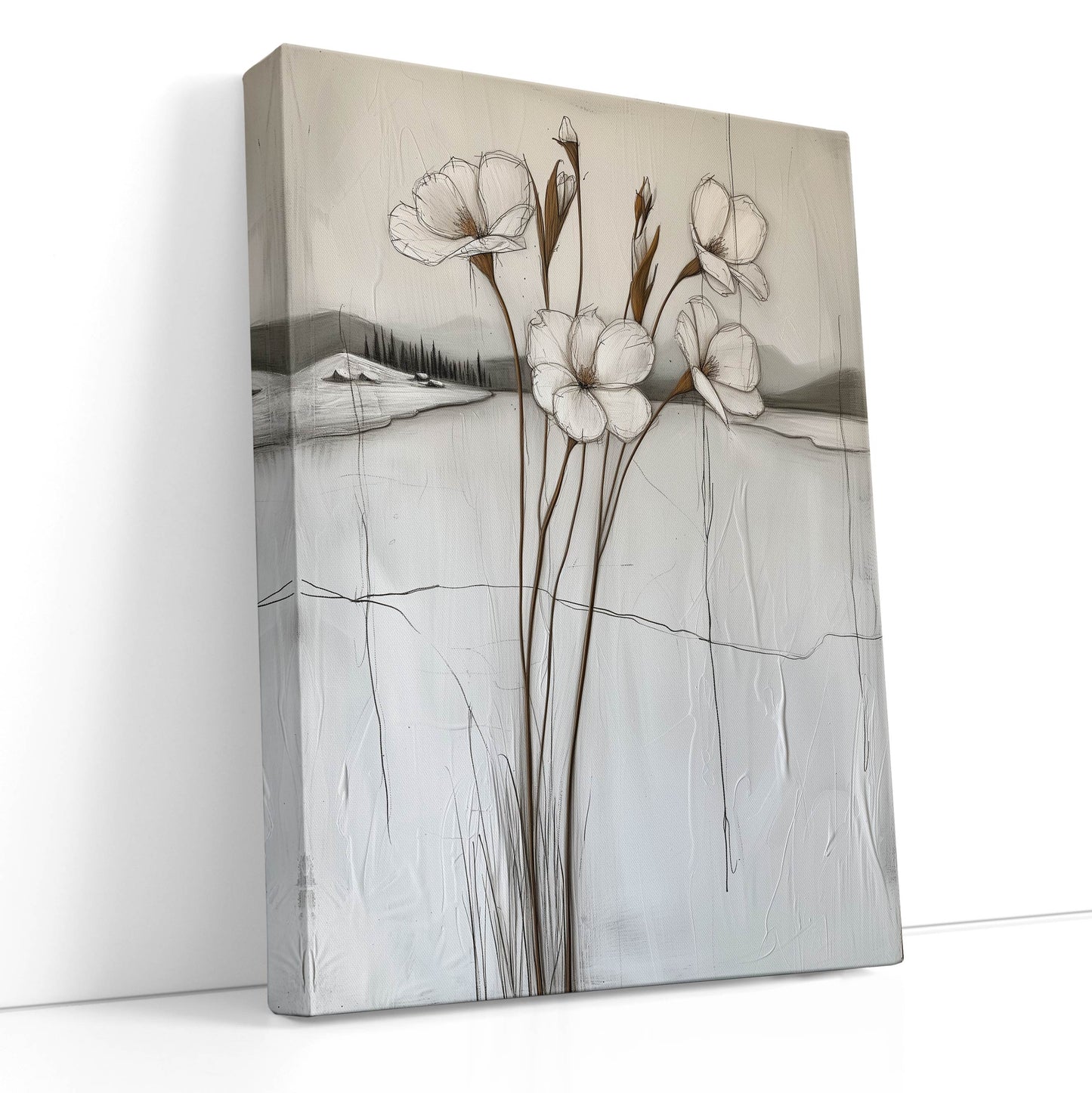  Delicate Floral Canvas Art