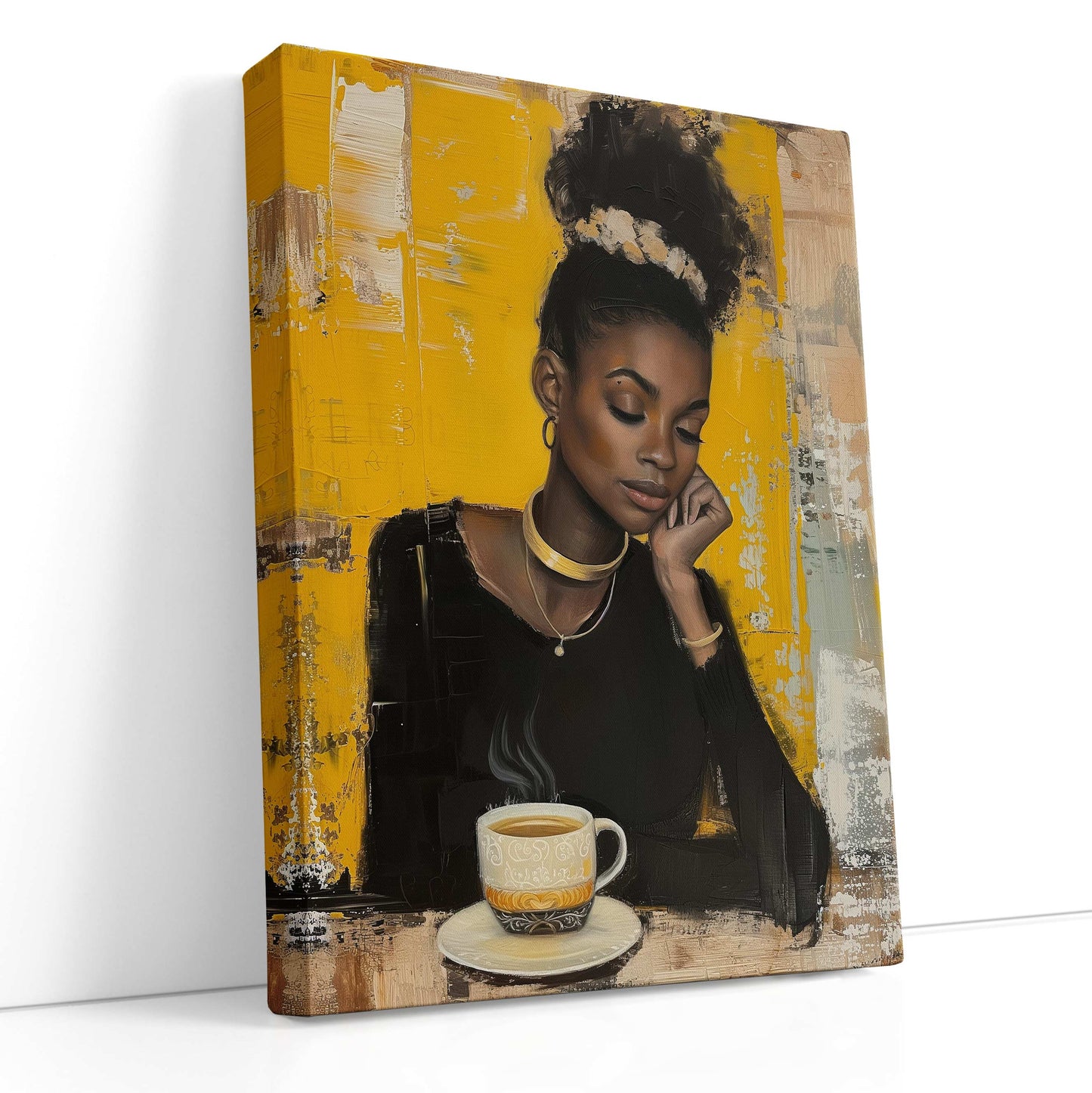 Stylish Portrait Canvas Art