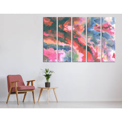 Bright Pink Abstract №04340 Ready to Hang Canvas PrintCanvas art arrives ready to hang, with hanging accessories included and no additional framing required. Every canvas print is hand-crafted, made on-demand at our workshop and expertly stretched around