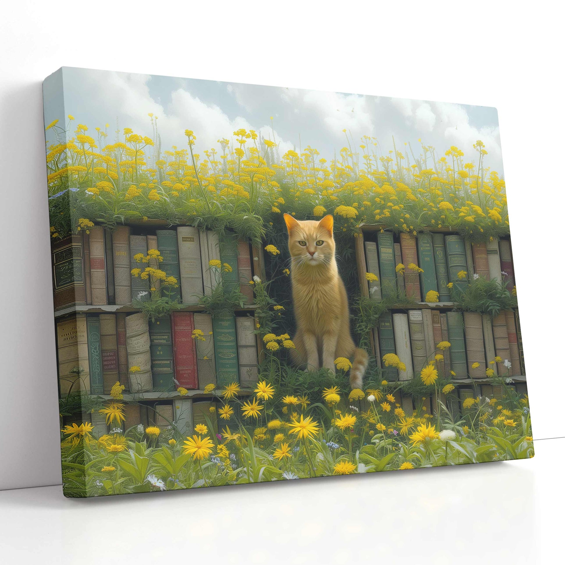  Whimsical Bookshelf Artwork