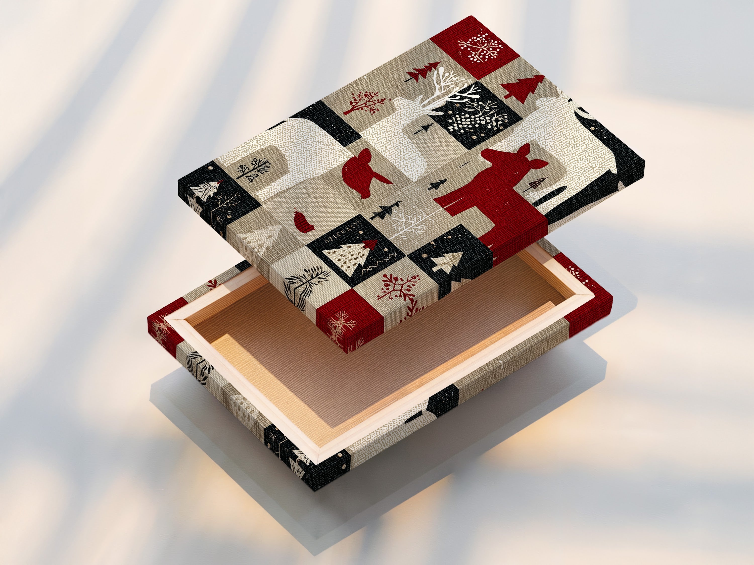 This is a stretched canvas print. The canvas print is mounted on a wooden frame. It's ready to hang. The stretched canvas provides a gallery-quality display for your artwork.