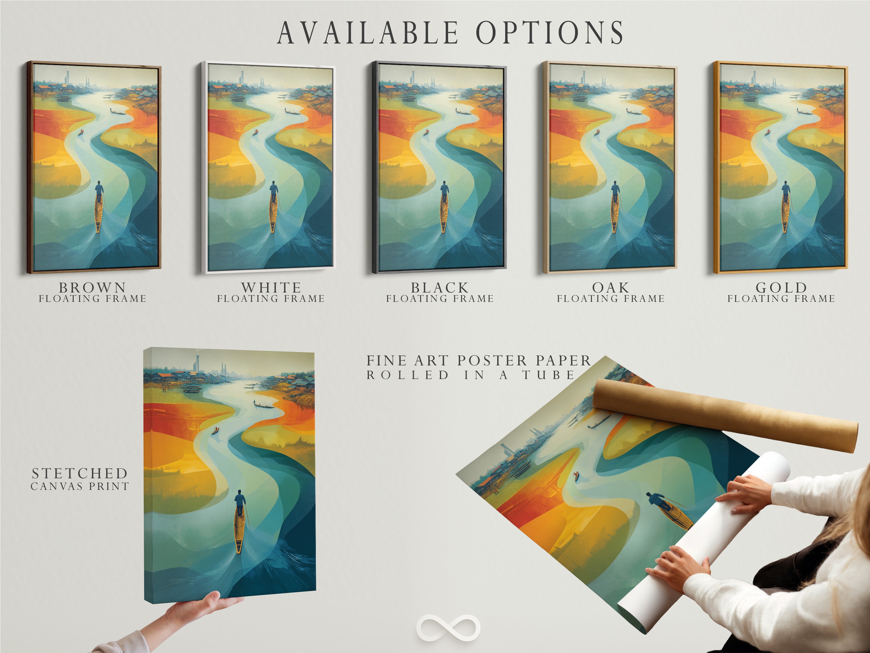 Explore available artwork options. This includes stretched canvas prints. Fine art poster paper is also available. Consider a floating frame. Choose what best suits your style. Customize your artwork to perfection.