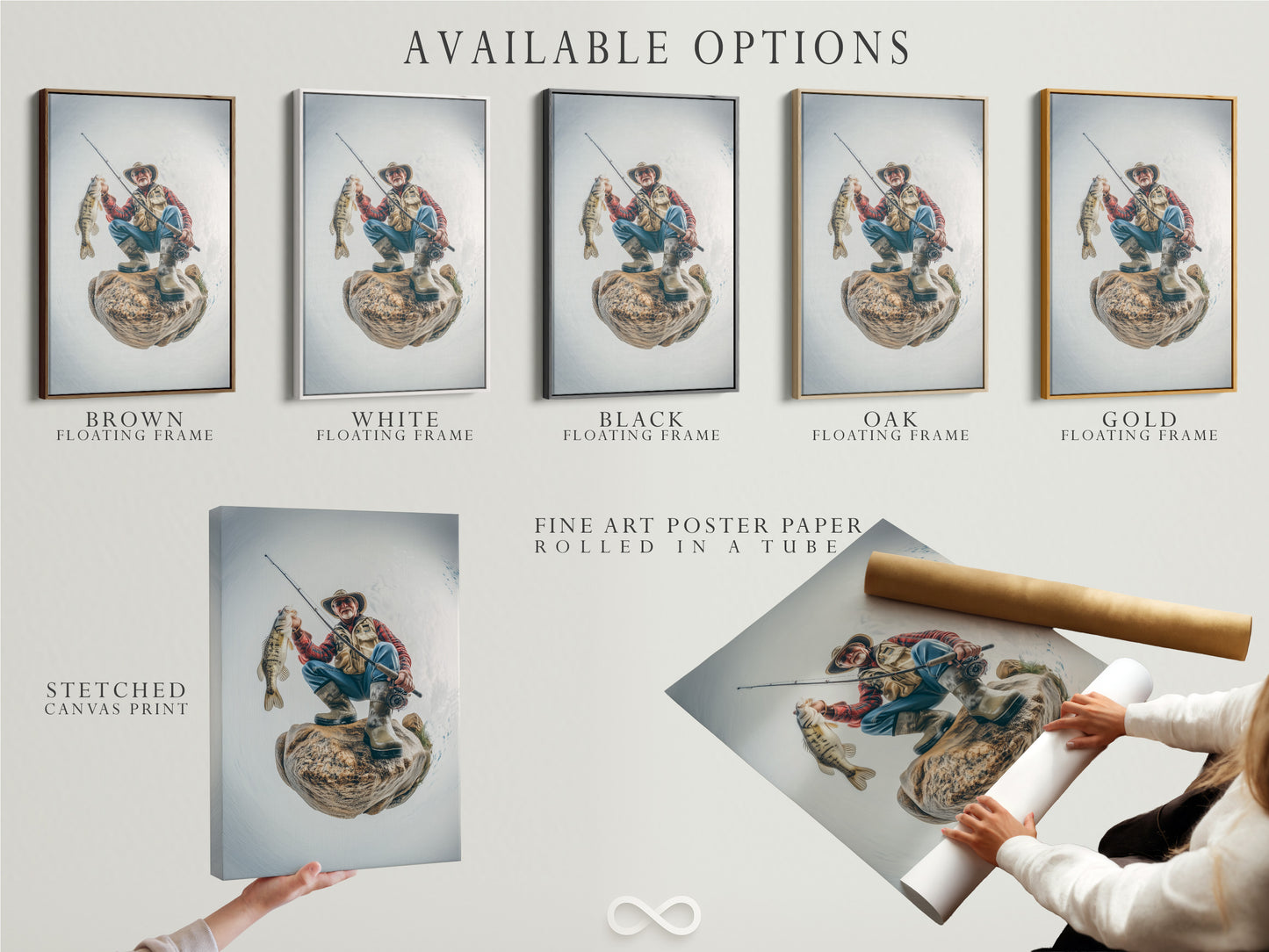 Explore available options for displaying your artwork. Choose from stretched canvas prints fine art poster paper and floating frames. Customize your art to match your unique style. Discover endless possibilities now!