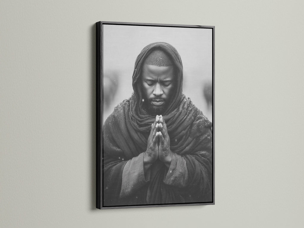 Artwork displayed in a black frame offers a bold and sophisticated statement. The black frame provides a classic and timeless look. It enhances the artwork's visual impact. This framed art is versatile. It complements a variety of interior styles. It adds a touch of elegance to any space.