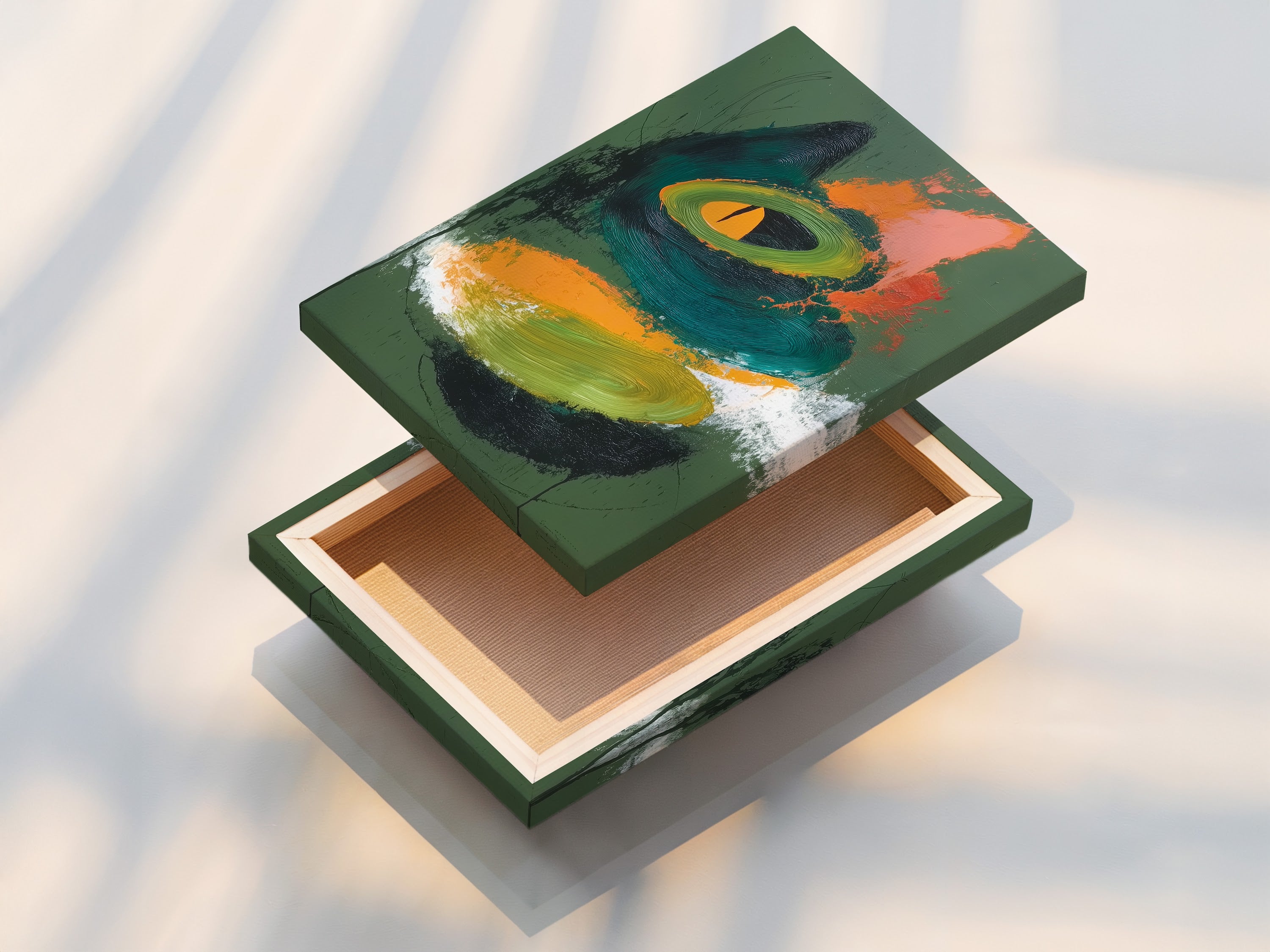 Here is a stretched canvas print. It shows vibrant colors and sharp details. The canvas is stretched perfectly. It is ready to hang. This print transforms any room into a personal gallery space.