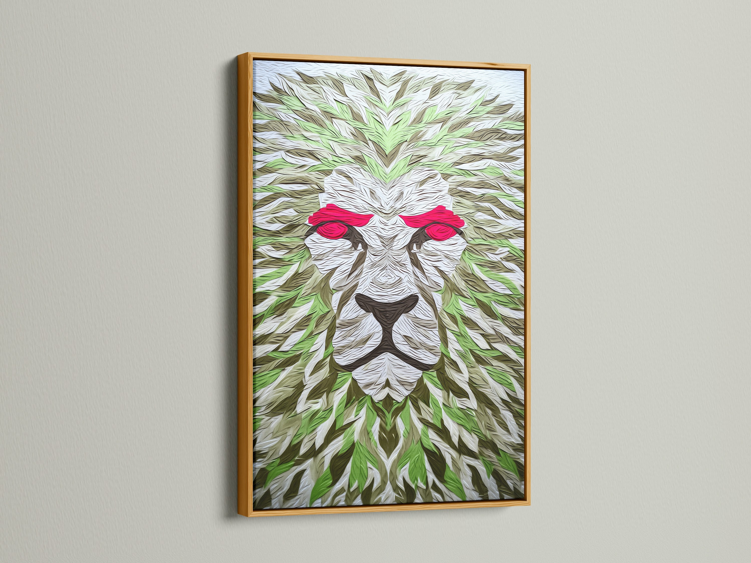 This is a gold frame. It brings a touch of luxury to your art. The gold frame adds warmth and richness. Ideal for traditional and decorative pieces. It enhances the artwork's value and appeal. Showcase art with an elegant gold frame. Gold elevates any art piece.