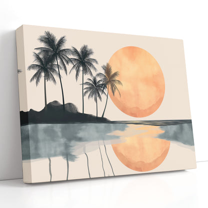       Sunset Scenery Artwork