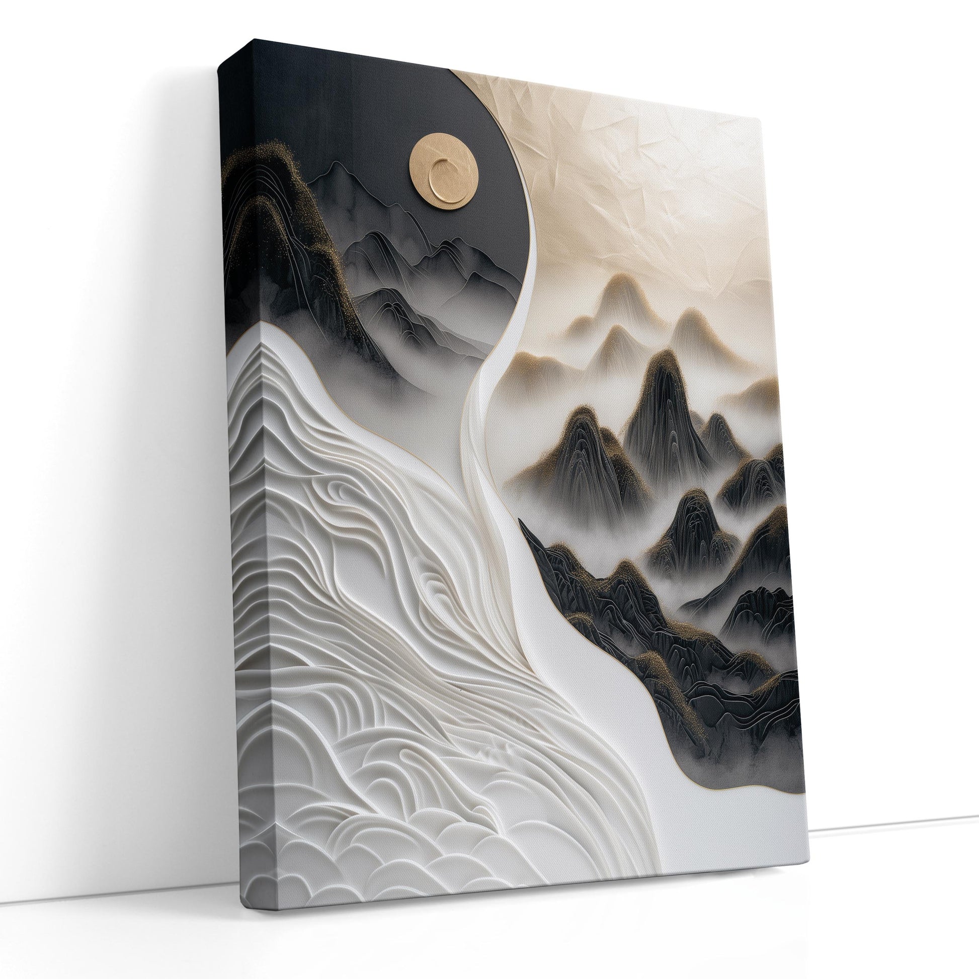 Canvas Print Textured Landscape 