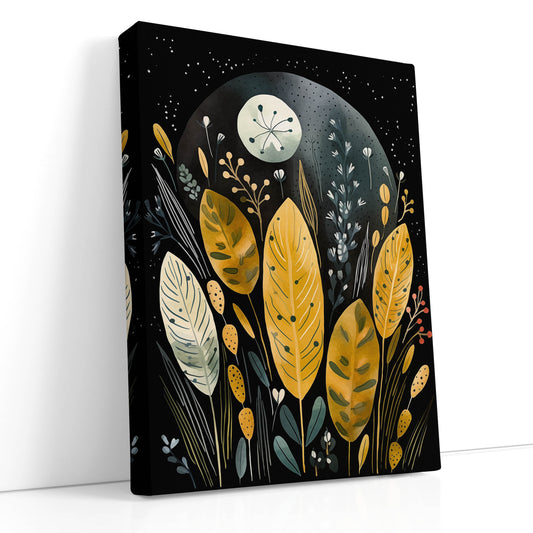 Moonlit Garden Canvas Print