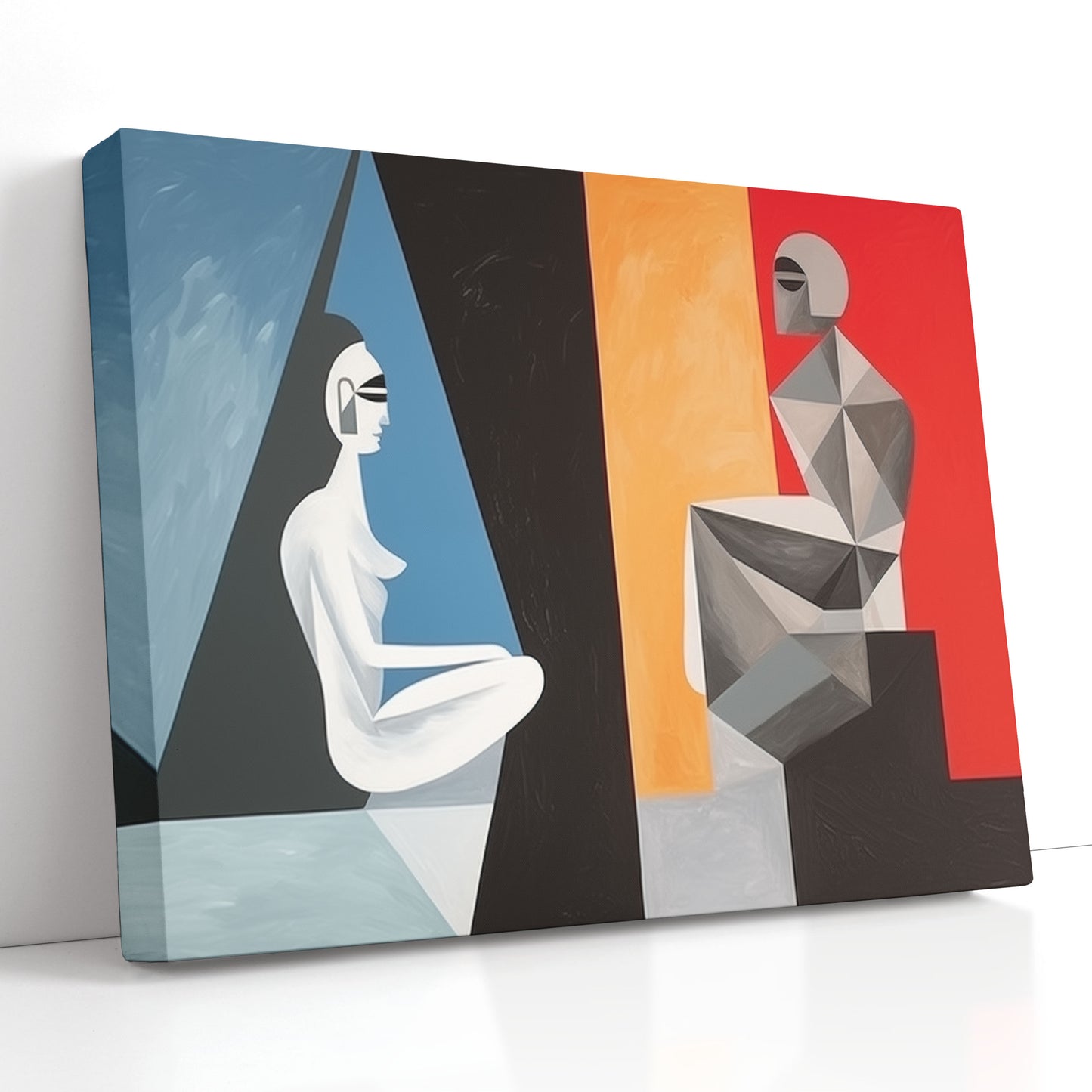 Figures Canvas Print 