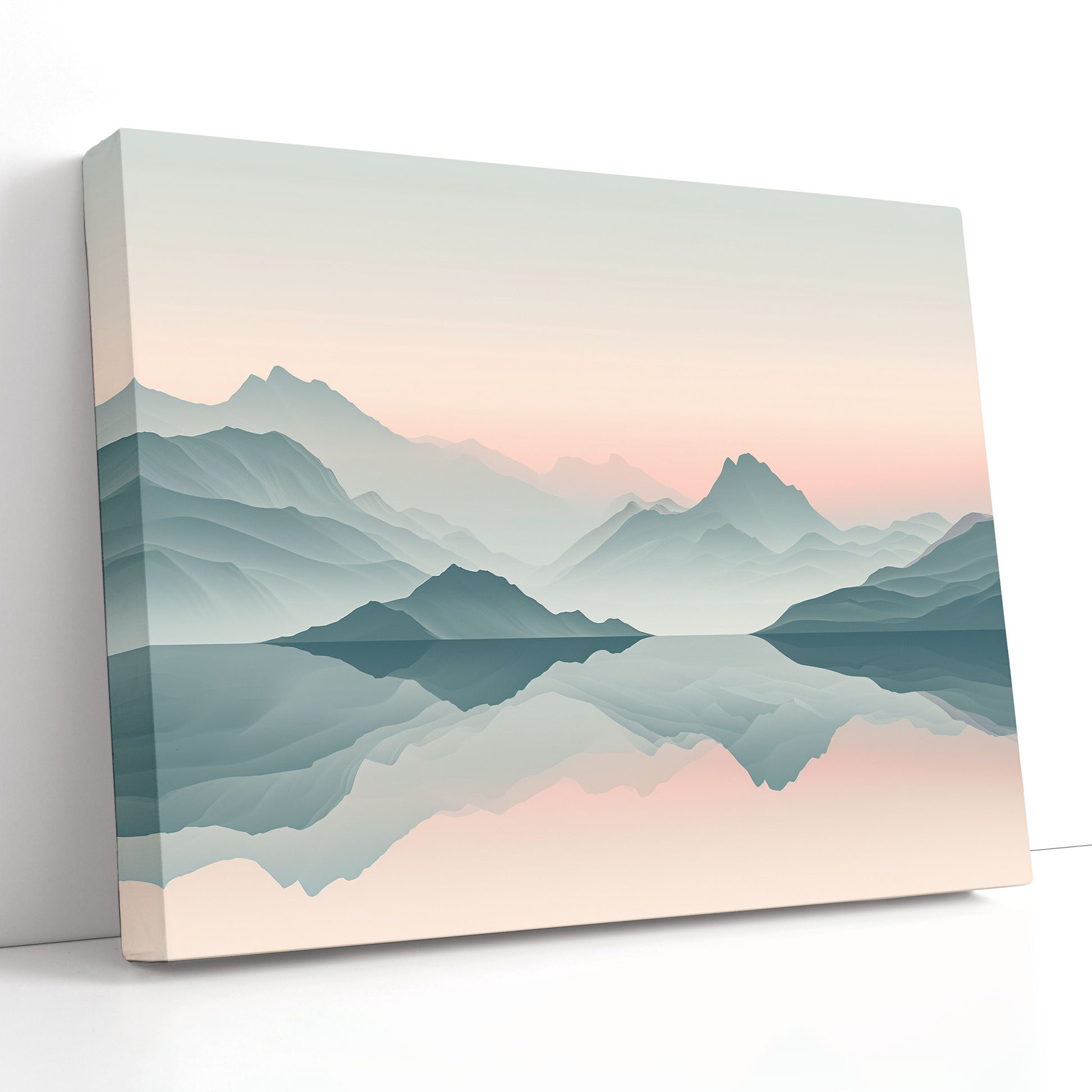 Pastel Sunrise Canvas Print 