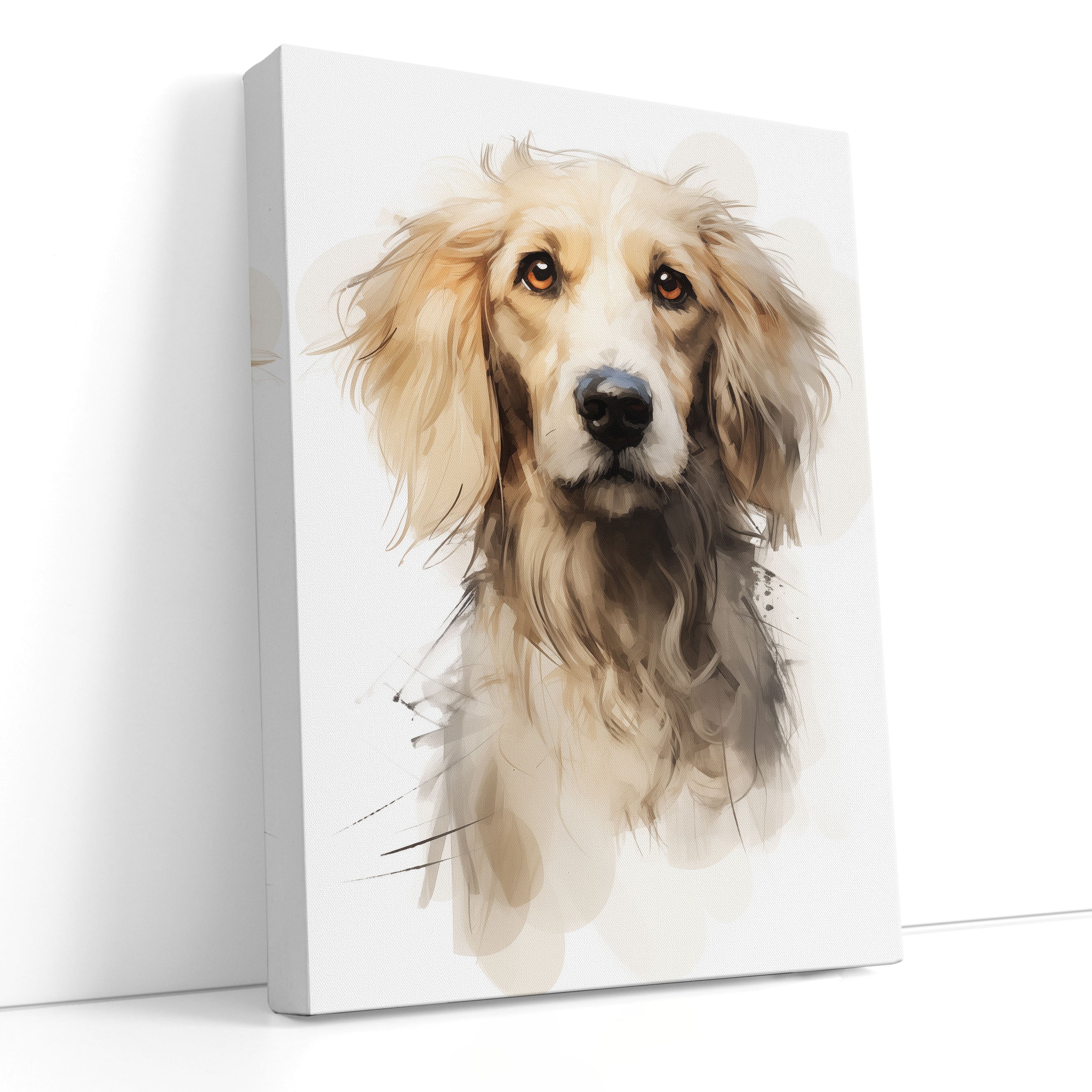Canvas Print Golden Dog 