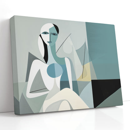 Abstract Woman Canvas Print