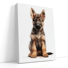 Canvas Print Shepherd Puppy