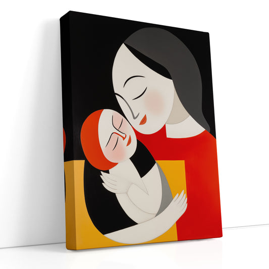  Canvas Print Mother Embrace