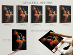Available options for jazz saxophone art include stretched canvas prints fine art poster paper and floating frames. Choose the perfect format for this abstract music artwork. Enhance your music room decor with these vibrant art prints.