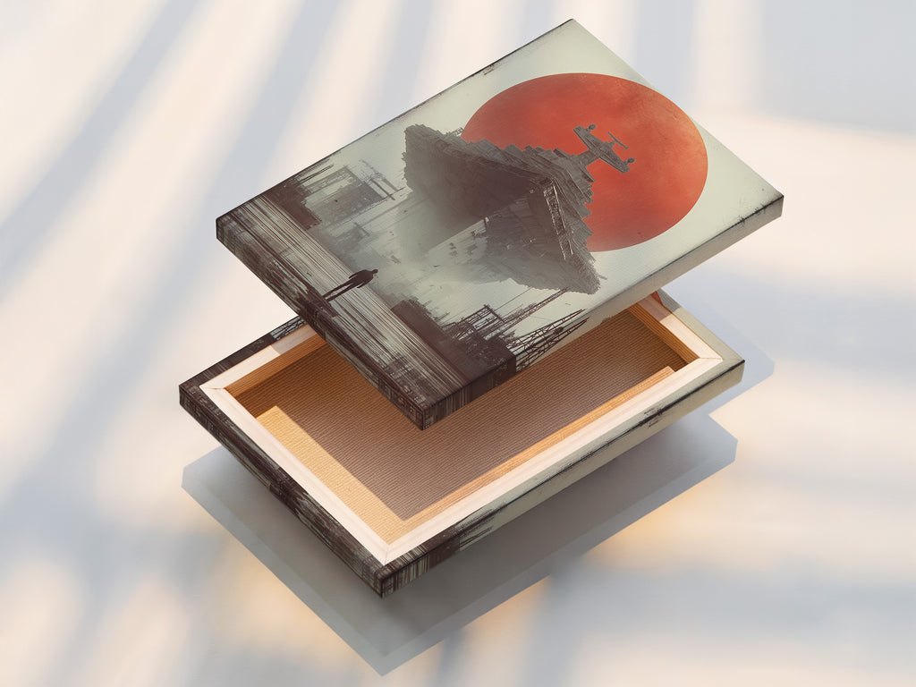 A stretched canvas print ready to hang on your wall. The canvas is stretched perfectly for a smooth finish. See the texture and depth of our canvas prints. Ready to transform your space with vibrant art. Our stretched canvases bring art to life.