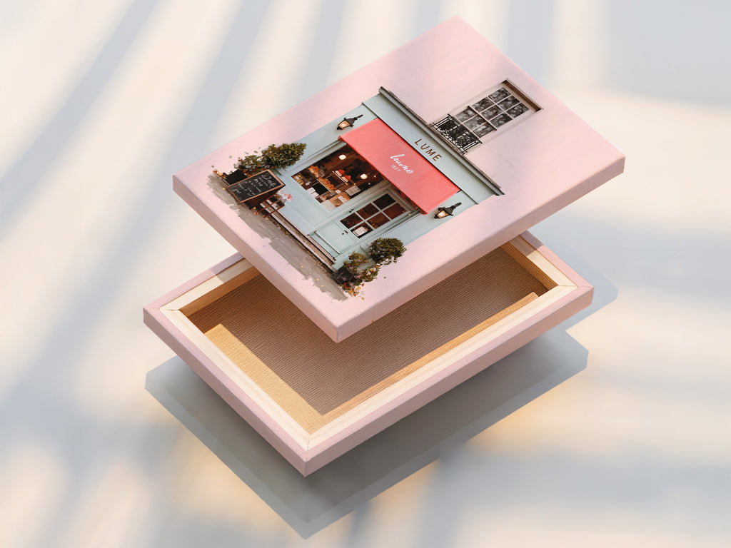 This is a stretched canvas print. It is ready to hang and enjoy. The canvas material provides a textured look. It enhances the artwork’s depth. The print is stretched tightly over a wooden frame. This ensures a smooth and professional appearance. Ideal for adding a gallery-worthy touch to your home decor.