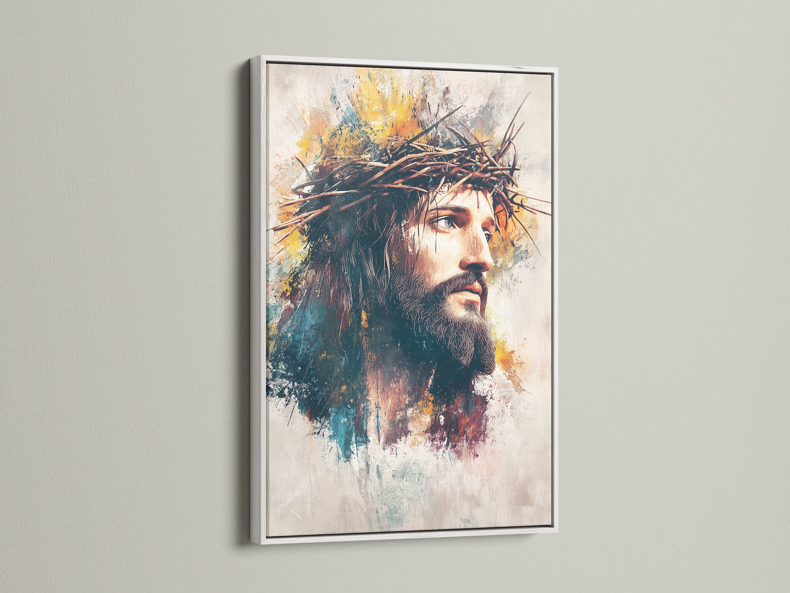 A white frame provides a clean and modern look. The artwork is crisp and bright. Perfect for minimalist interiors. This frame enhances without overshadowing. Discover white framed artwork today.